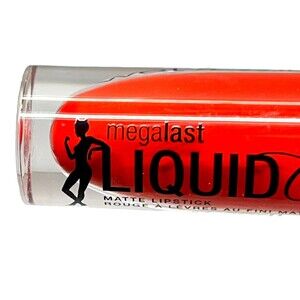 Wet N Wild Megalast Liquid Catsuit Matte Lipstick 929B Flame Of The Game Vegan